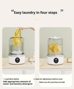 Elosung Mini Washing Machine with USB-C Charging - Image 10