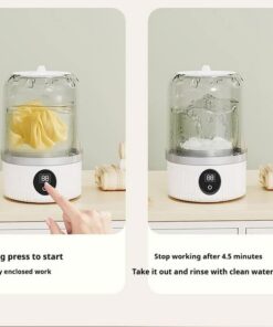 Elosung Mini Washing Machine with USB-C Charging - Image 11