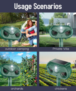 Elosung Solar Animal Repeller with Motion Sensor - Image 4