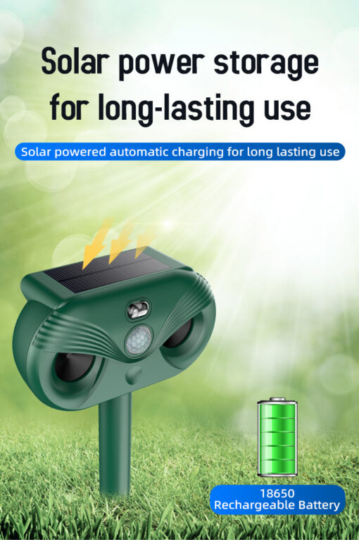 Elosung Solar Animal Repeller with Motion Sensor – image 5