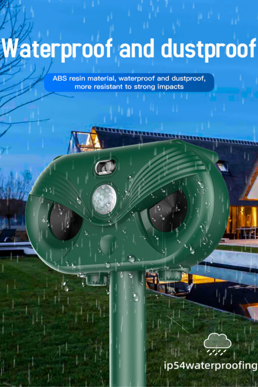 Elosung Solar Animal Repeller with Motion Sensor – image 6