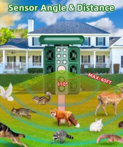 Elosung Solar Animal Repeller with Motion Sensor - Image 3