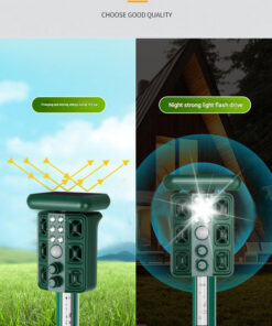 Elosung Solar Animal Repeller with Motion Sensor - Image 6