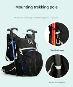 Elosung 16L Cycling Backpack with Reflective Strips - Image 5