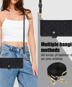Elosung Z Fold5 Wallet Case with Crossbody Strap - Image 8