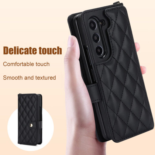 Elosung Z Fold4 Wallet Case with Pen Slot – image 4