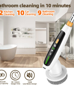 Elosung Electric Cleaning Brush with Smart Sensing - Image 3