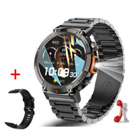 Elosung Outdoor Smartwatch with Flashlight – image 1