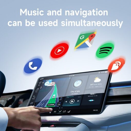 Elosung Wireless CarPlay Adapter for Wired Systems – image 3
