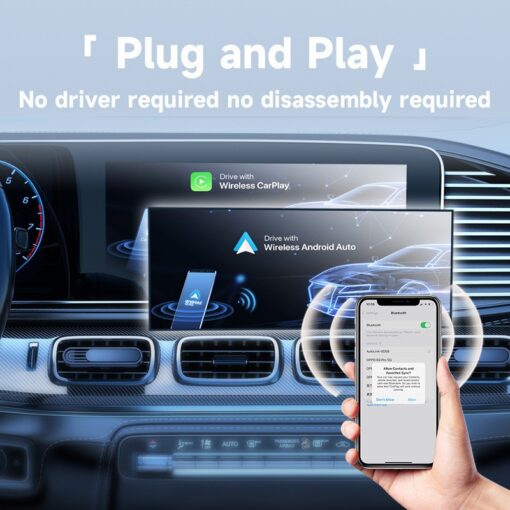 Elosung 2-in-1 Wireless CarPlay Adapter – image 2