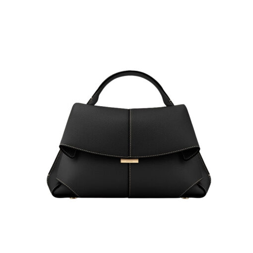 V888-ELOSUNG32063-202505261537-00.jpg Elosung Cowhide Leather Satchel with Top Handle – image 1