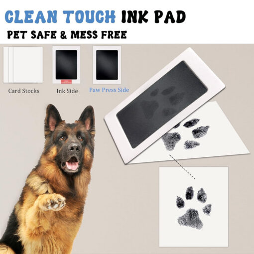 Elosung Mess-Free Pet Paw Print Frame – image 3