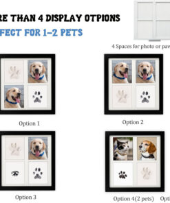 Elosung Mess-Free Pet Paw Print Frame - Image 5