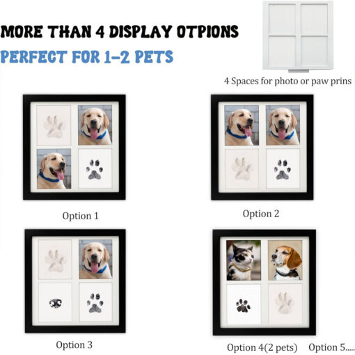 Elosung Mess-Free Pet Paw Print Frame – image 5