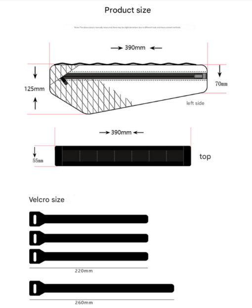 Elosung Waterproof Bicycle Frame Bag 2.5L – image 3