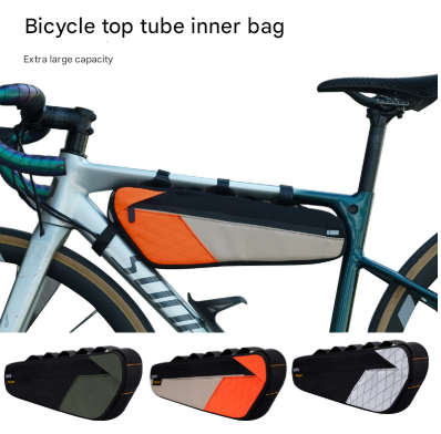 Elosung Waterproof 2.5L Bicycle Frame Bag – image 2