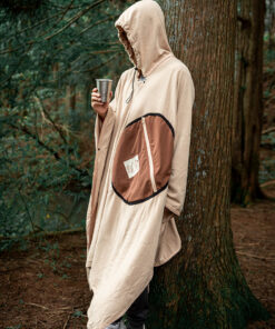 Elosung Wearable Fleece Sleeping Bag with Hood - Image 9