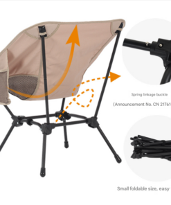Elosung Folding Camping Chair Adjustable Height - Image 3