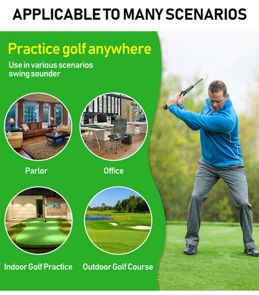 Elosung Golf Swing Trainer with Audible Click – image 7
