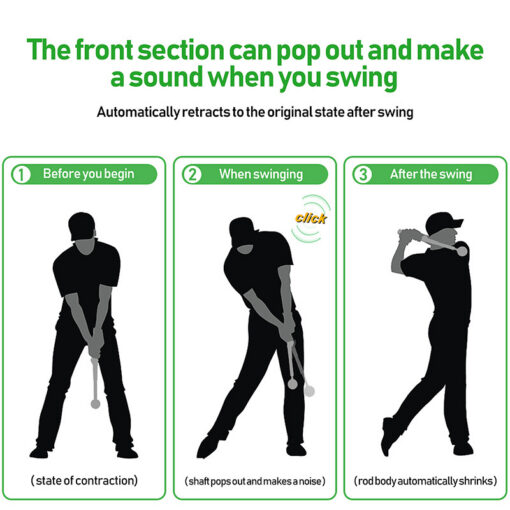 Elosung Golf Swing Trainer with Audible Click – image 4