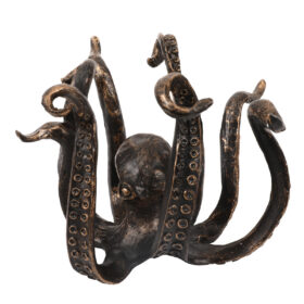 Elosung Bronze Octopus Mug Holder – image 1