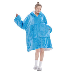 Elosung Wearable Blanket Hoodie with Giant Pocket – image 1