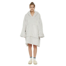 Elosung Wearable Blanket Hoodie with Giant Pocket – image 1