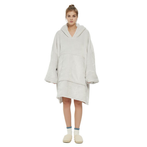 Elosung Wearable Blanket Hoodie with Giant Pocket – image 1