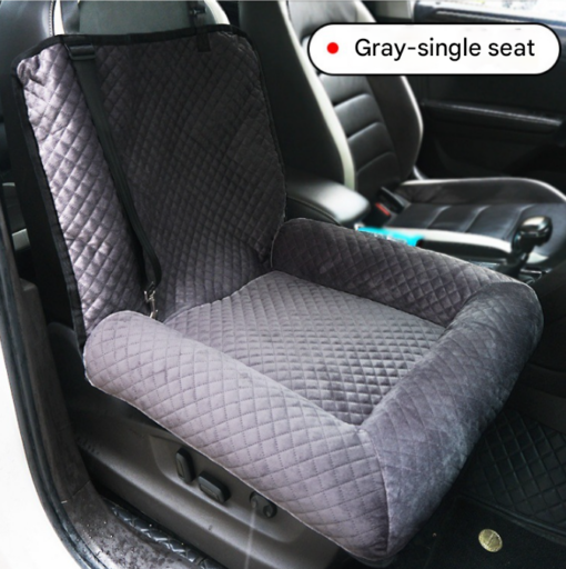V888-ELOSUNG34329-202506301110-00.png Elosung Dog Car Booster Seat 2-in-1 Bed – image 1
