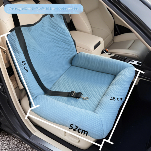 Elosung Dog Car Booster Seat 2-in-1 Bed – image 5