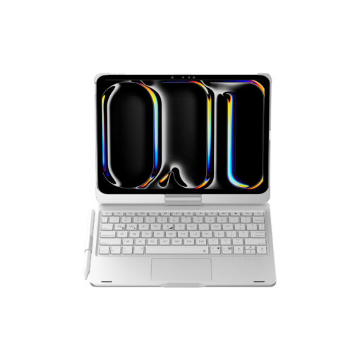 Elosung iPad Air Keyboard Case with RGB Trackpad – image 3