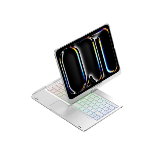 Elosung iPad Air Keyboard Case with RGB Trackpad – image 5