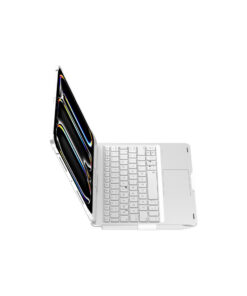 Elosung Rose Gold iPad Keyboard Case with RGB Trackpad - Image 4
