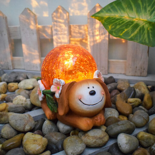 V888-ELOSUNG34549-202507281710-00.jpg Elosung Dog Solar Garden Statue with Glowing LEDs – image 1