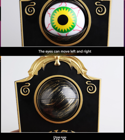 Elosung Animated Eyeball Doorbell with Green Light – image 2