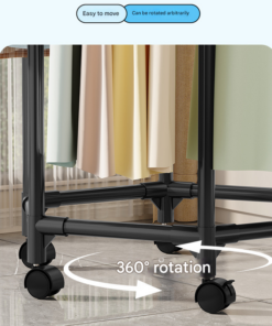 Elosung 360 Degree Rotating Garment Rack - Image 4