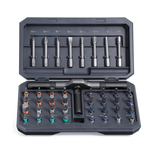 V888-ELOSUNG34838-202510141552-00.jpg Elosung 42-Piece VDE 1000V Screwdriver Set – image 1