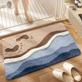 Elosung Bath Mat with 8x Water Absorption – image 1