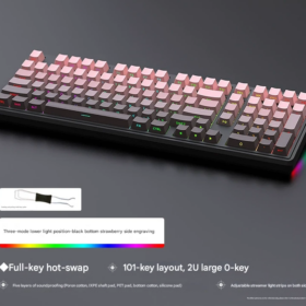Elosung RGB Mechanical Keyboard with Hot-Swap PCB – image 1