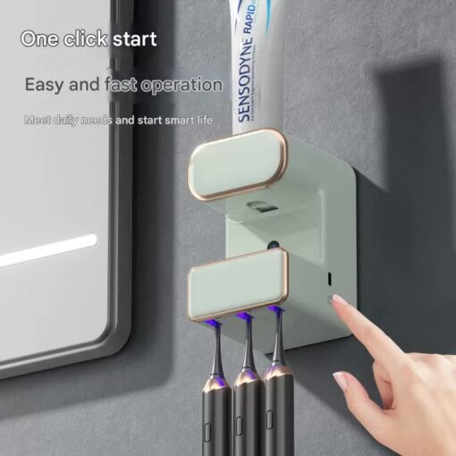 Elosung UVC Toothpaste Dispenser and Holder – image 4