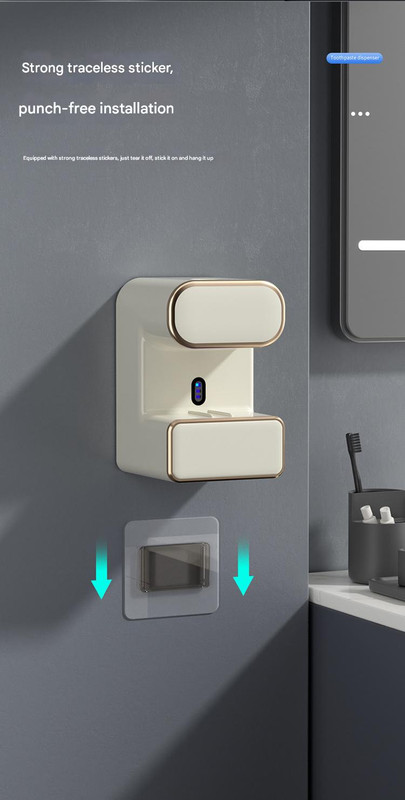 Elosung UVC Toothpaste Dispenser and Holder – image 5