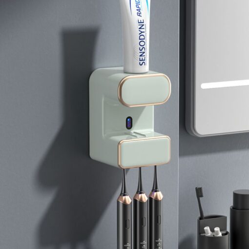 Elosung Automatic UVC Toothbrush Holder & Dispenser – image 1