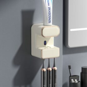 Elosung UVC Toothbrush Holder & Toothpaste Dispenser – image 1