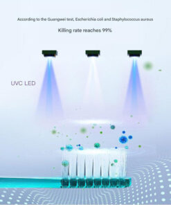Elosung UVC Toothbrush Steriliser Case with Drying Fan - Image 5