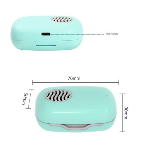Elosung UVC Toothbrush Steriliser Case with Drying Fan – image 6