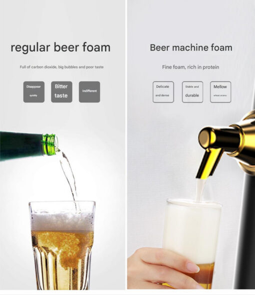 Elosung Ultrasonic Beer Dispenser with Cooling – image 5