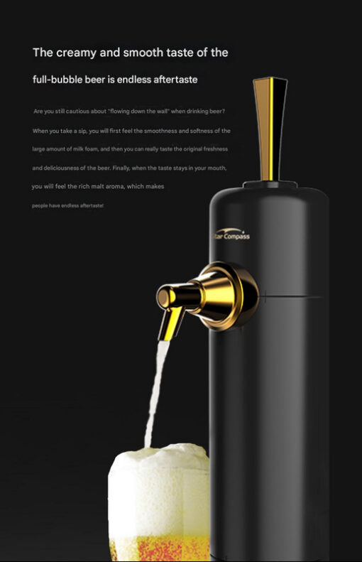 Elosung Ultrasonic Beer Dispenser with Cooling – image 7