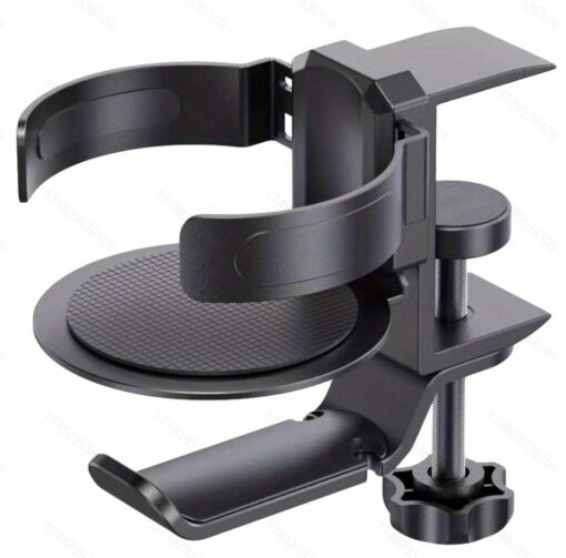 V888-ELOSUNG35654-202507111010-00.jpg Elosung Adjustable Desk Cup Holders & Headphone Hanger – image 1