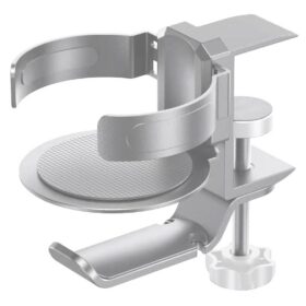 Elosung Adjustable Desk Cup Holder & Headphone Hanger – image 1