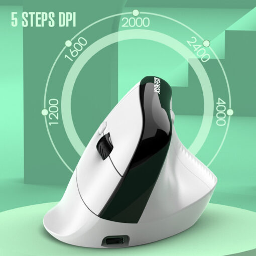 Elosung Vertical Wireless Mouse, Dual Mode – image 4
